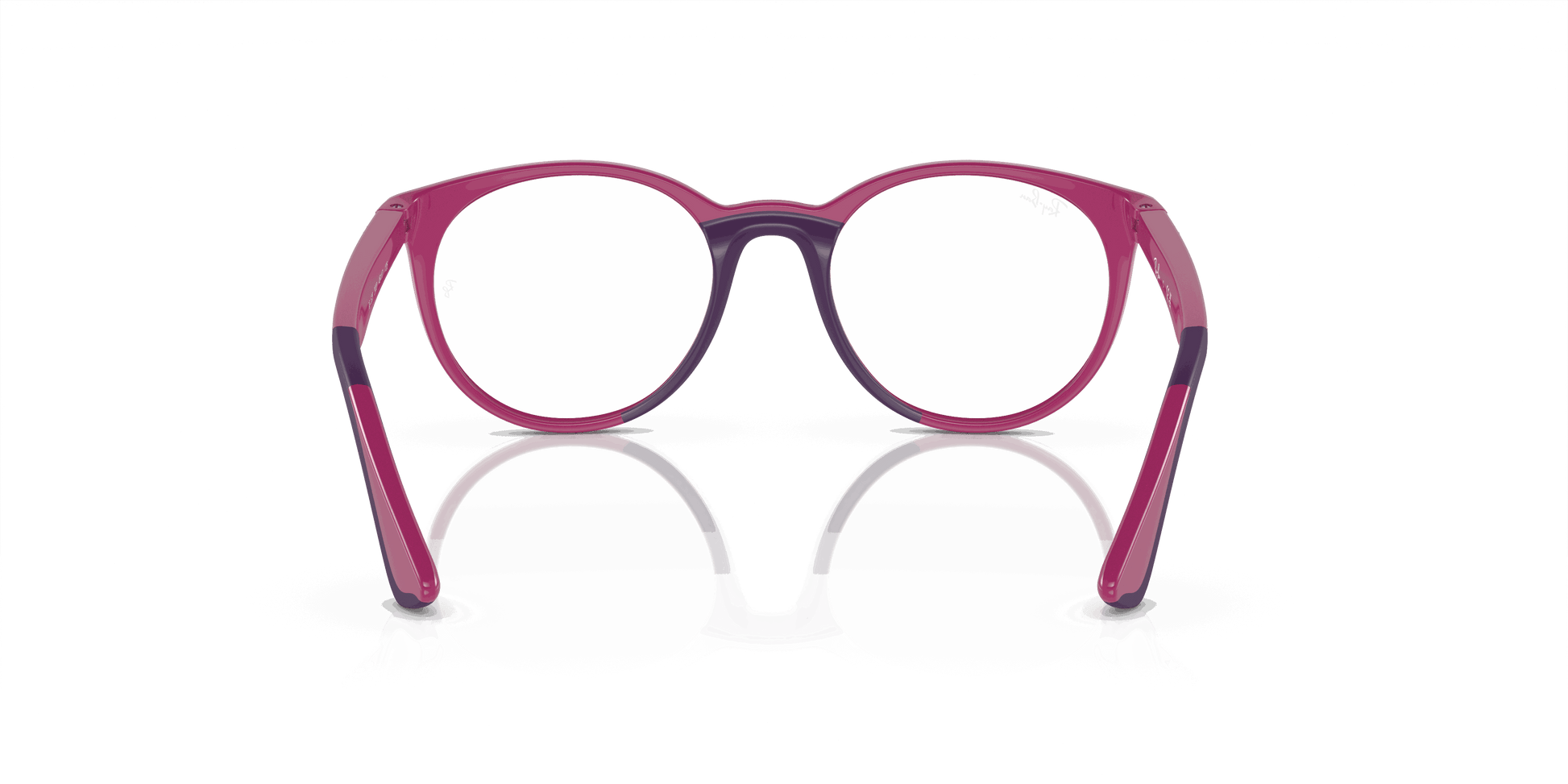[Clear Lenses, Polished Fuchsia On Violet Frame]