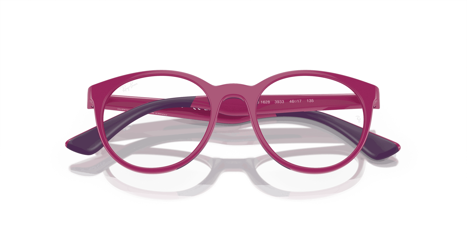 [Clear Lenses, Polished Fuchsia On Violet Frame]