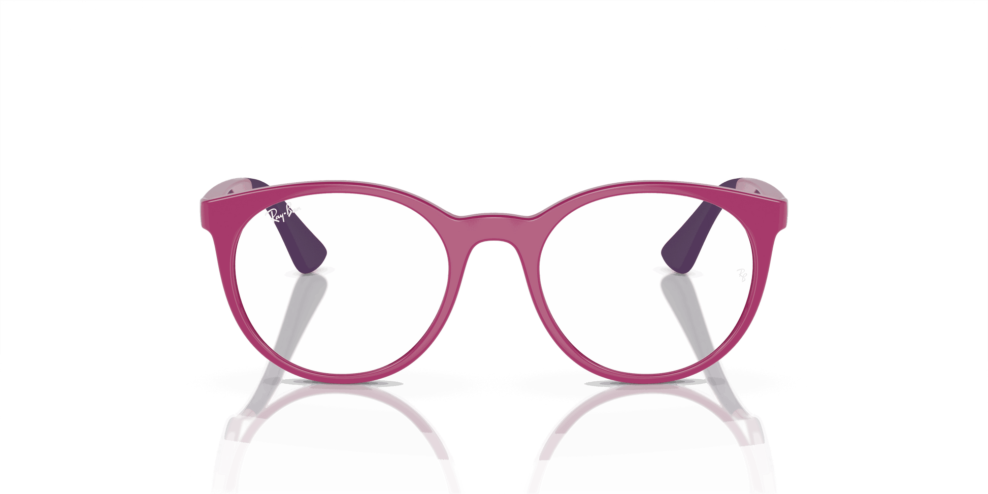 [Clear Lenses, Polished Fuchsia On Violet Frame]