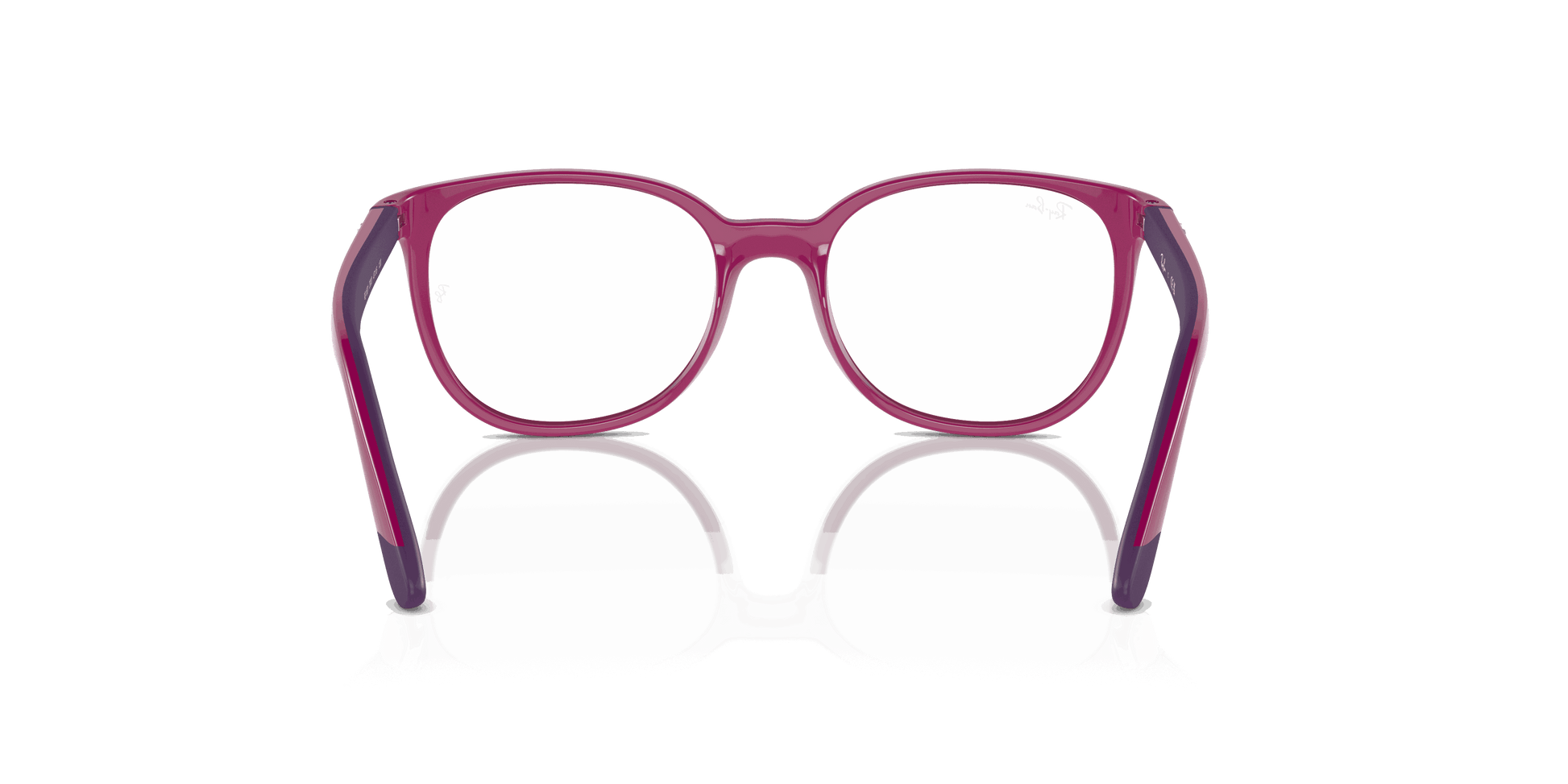 [Clear Lenses, Polished Fuchsia On Violet Frame]