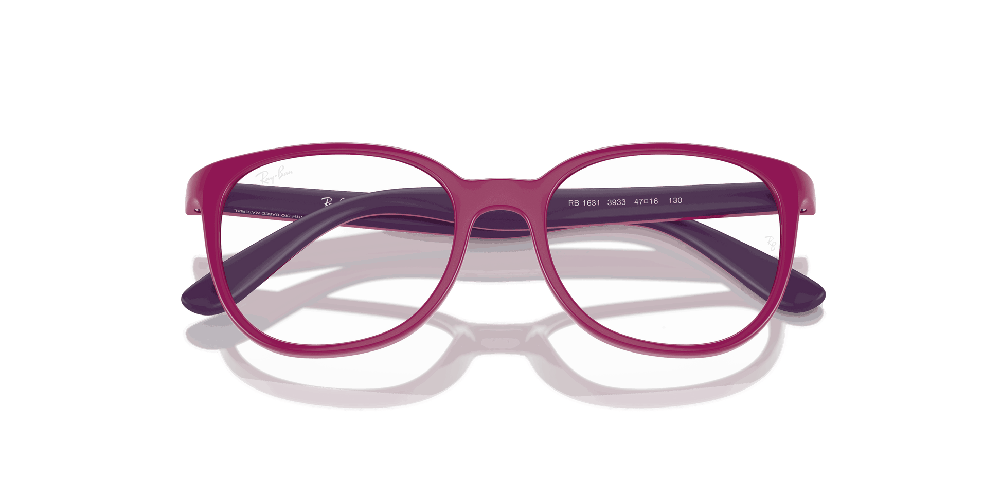 [Clear Lenses, Polished Fuchsia On Violet Frame]