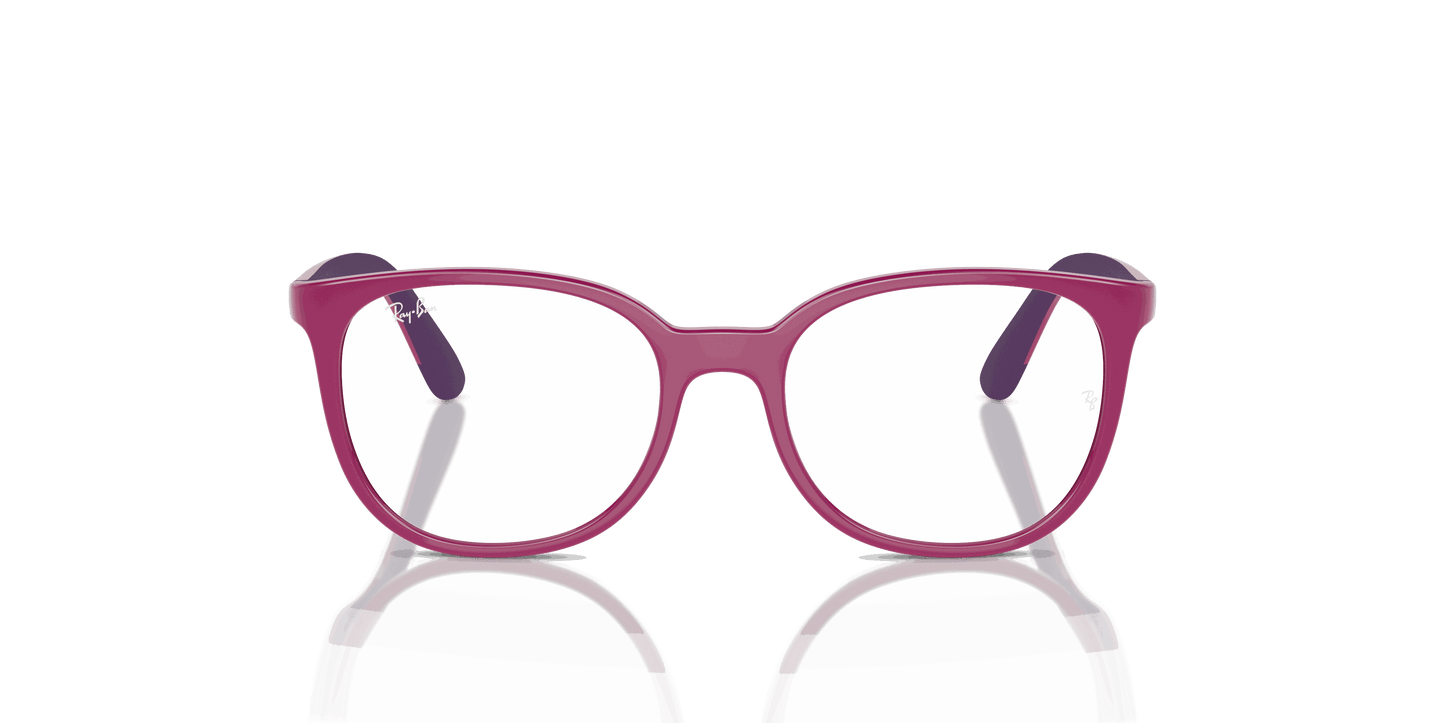 [Clear Lenses, Polished Fuchsia On Violet Frame]