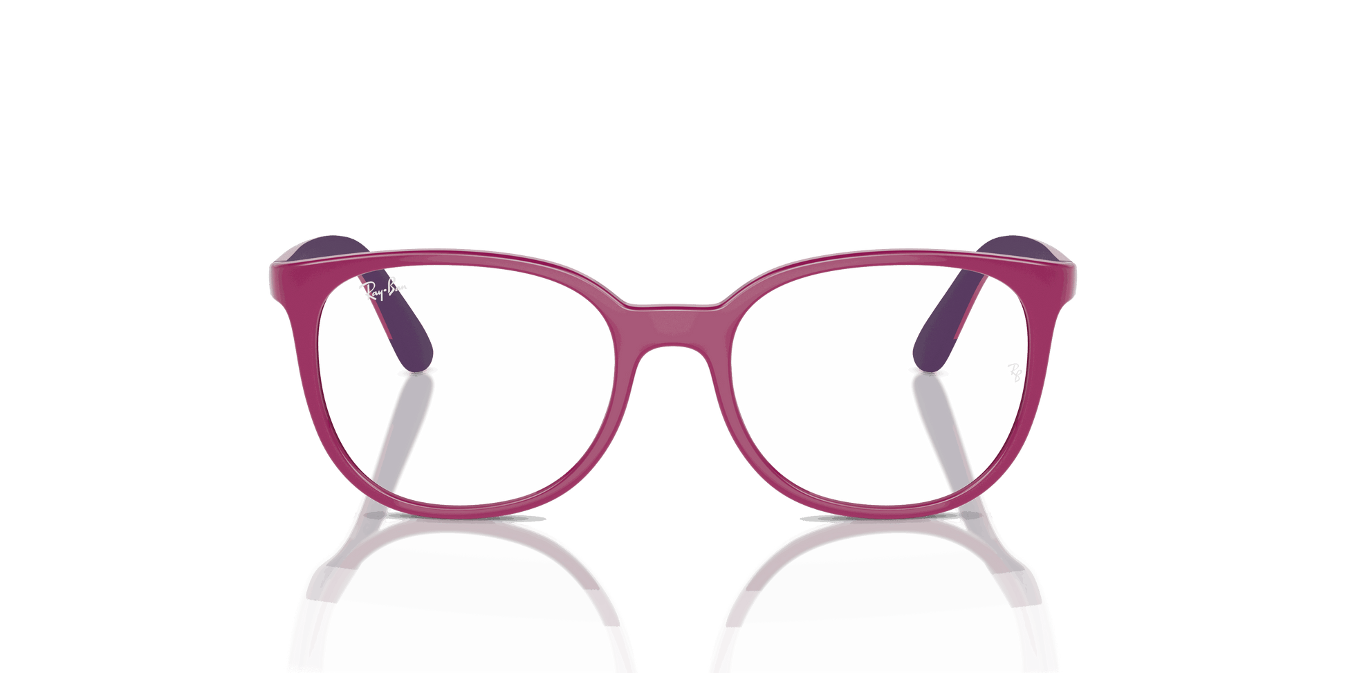 [Clear Lenses, Polished Fuchsia On Violet Frame]