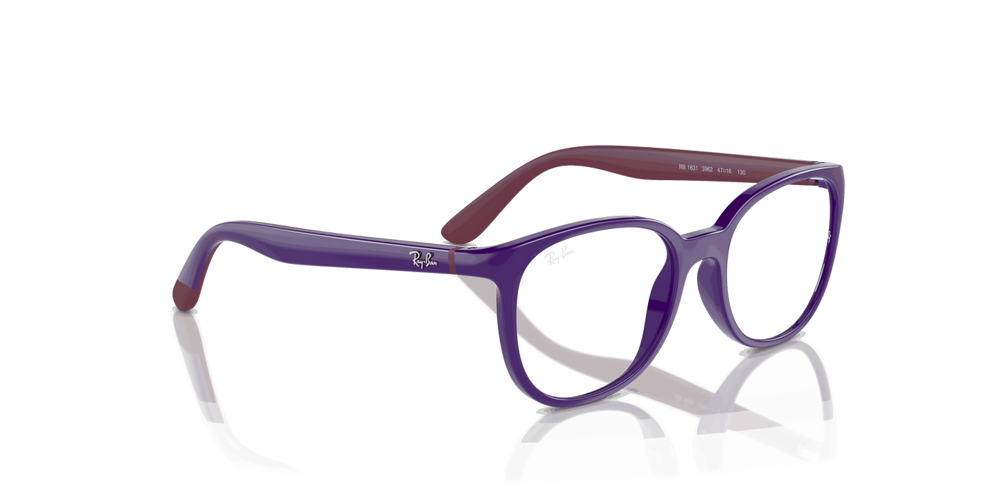 [Clear Lenses, Polished Violet On Bordeaux Frame]