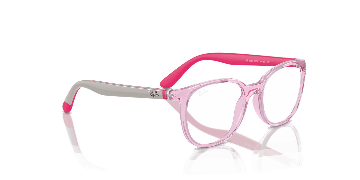 [Clear Lenses, Polished Transparent Pink Frame]