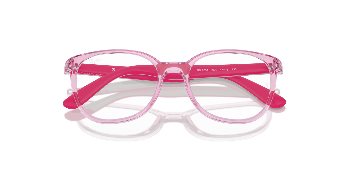 [Clear Lenses, Polished Transparent Pink Frame]