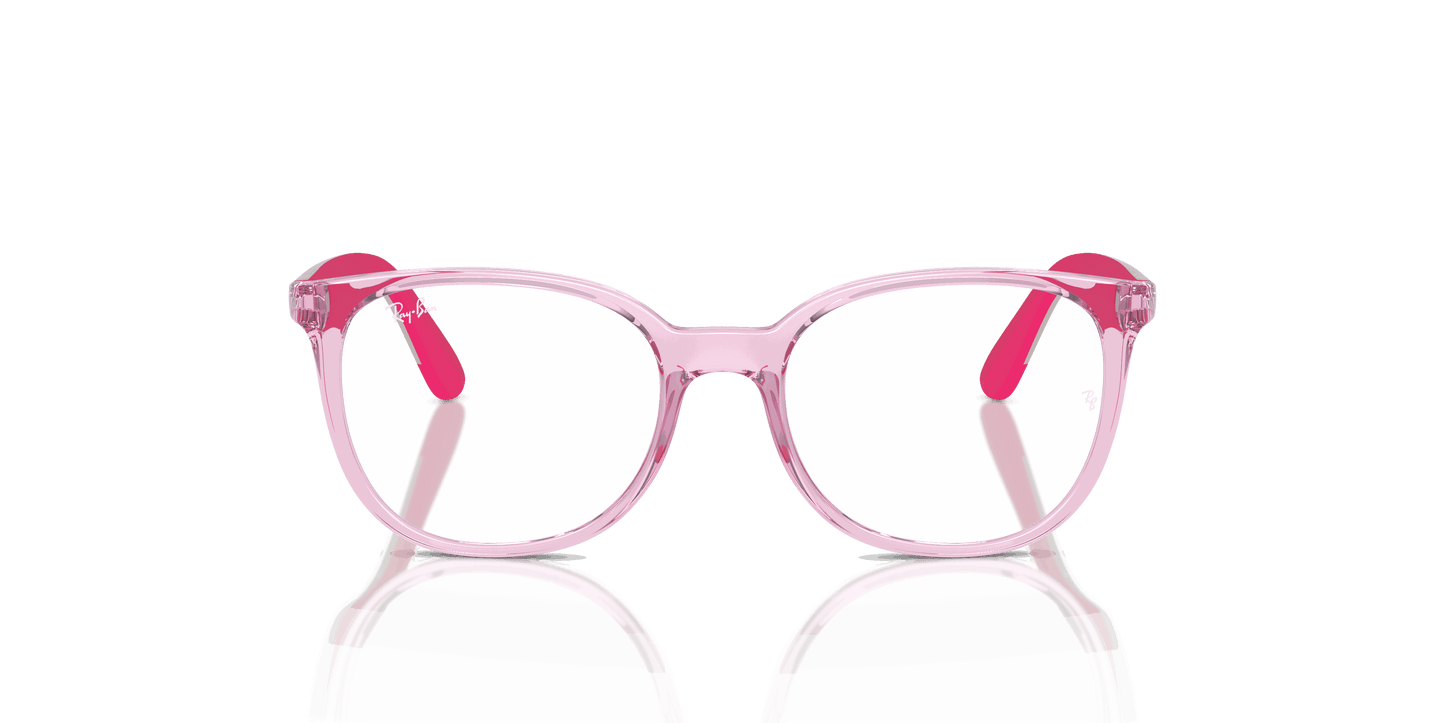 [Clear Lenses, Polished Transparent Pink Frame]
