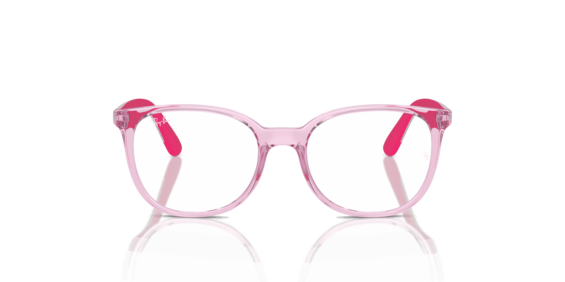 [Clear Lenses, Polished Transparent Pink Frame]