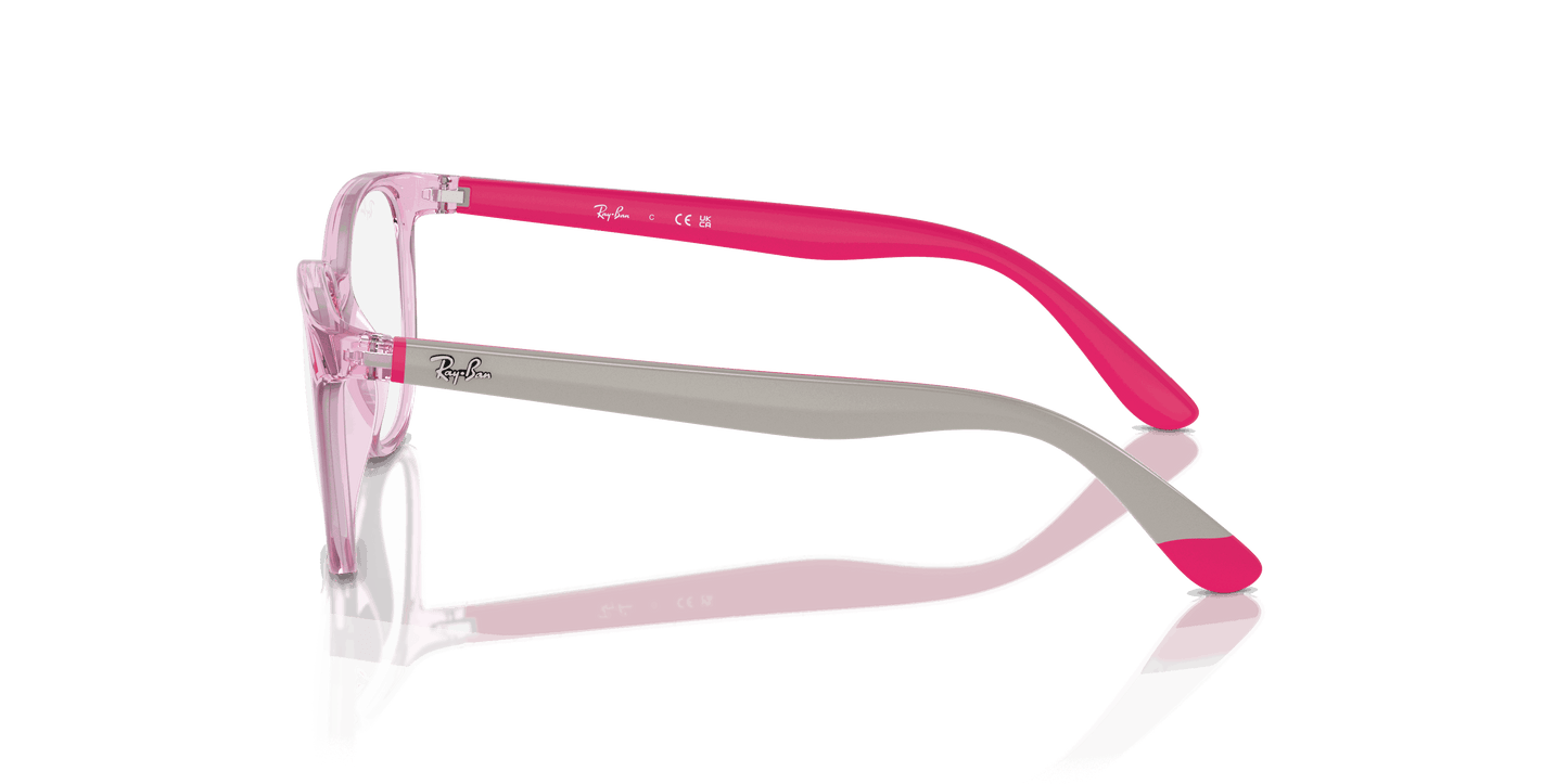 [Clear Lenses, Polished Transparent Pink Frame]
