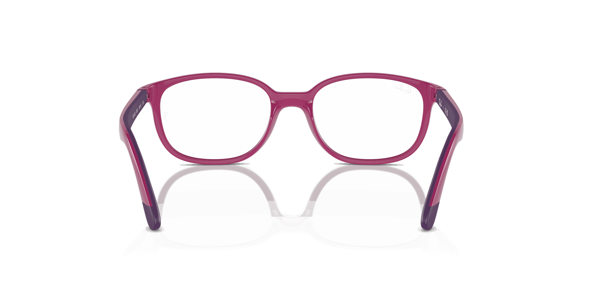 [Clear Lenses, Polished Fuchsia On Violet Frame]