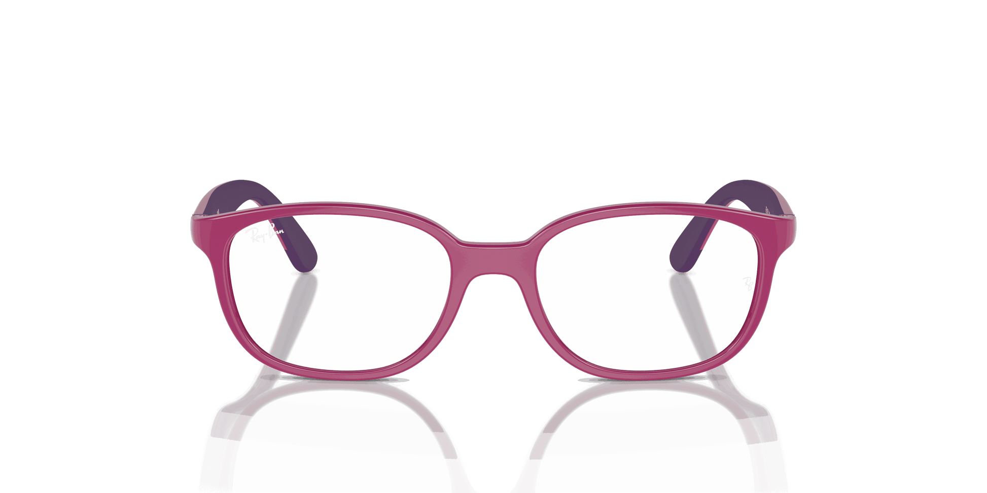 [Clear Lenses, Polished Fuchsia On Violet Frame]