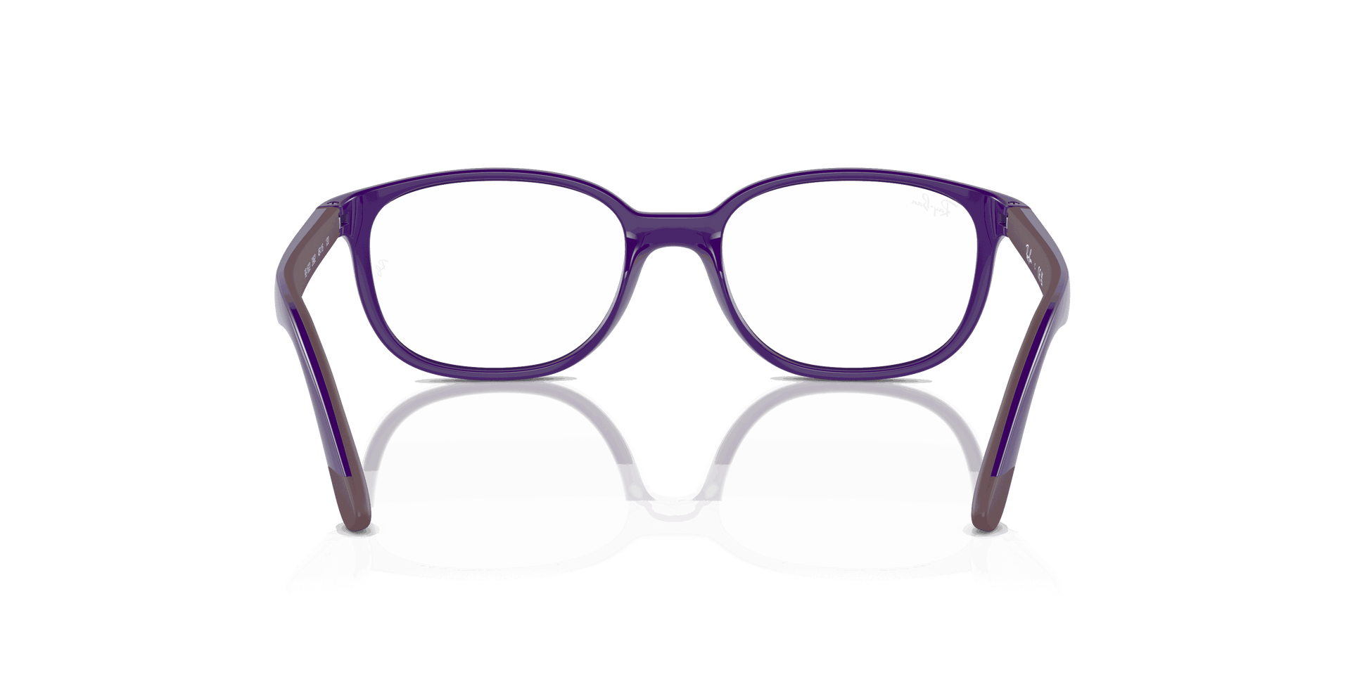 [Clear Lenses, Polished Violet On Bordeaux Frame]