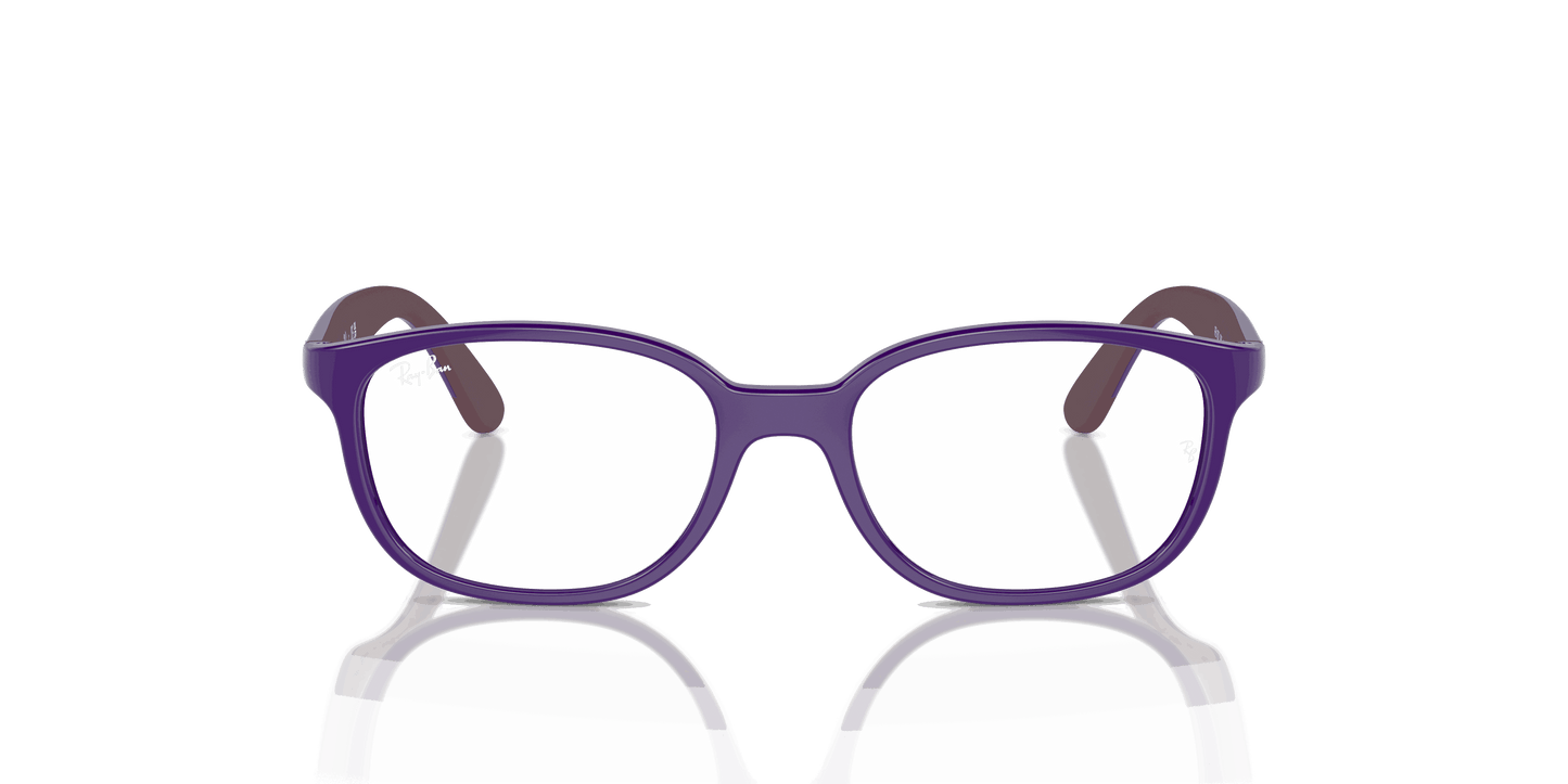 [Clear Lenses, Polished Violet On Bordeaux Frame]