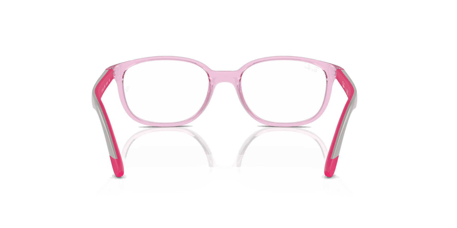 [Clear Lenses, Polished Transparent Pink Frame]