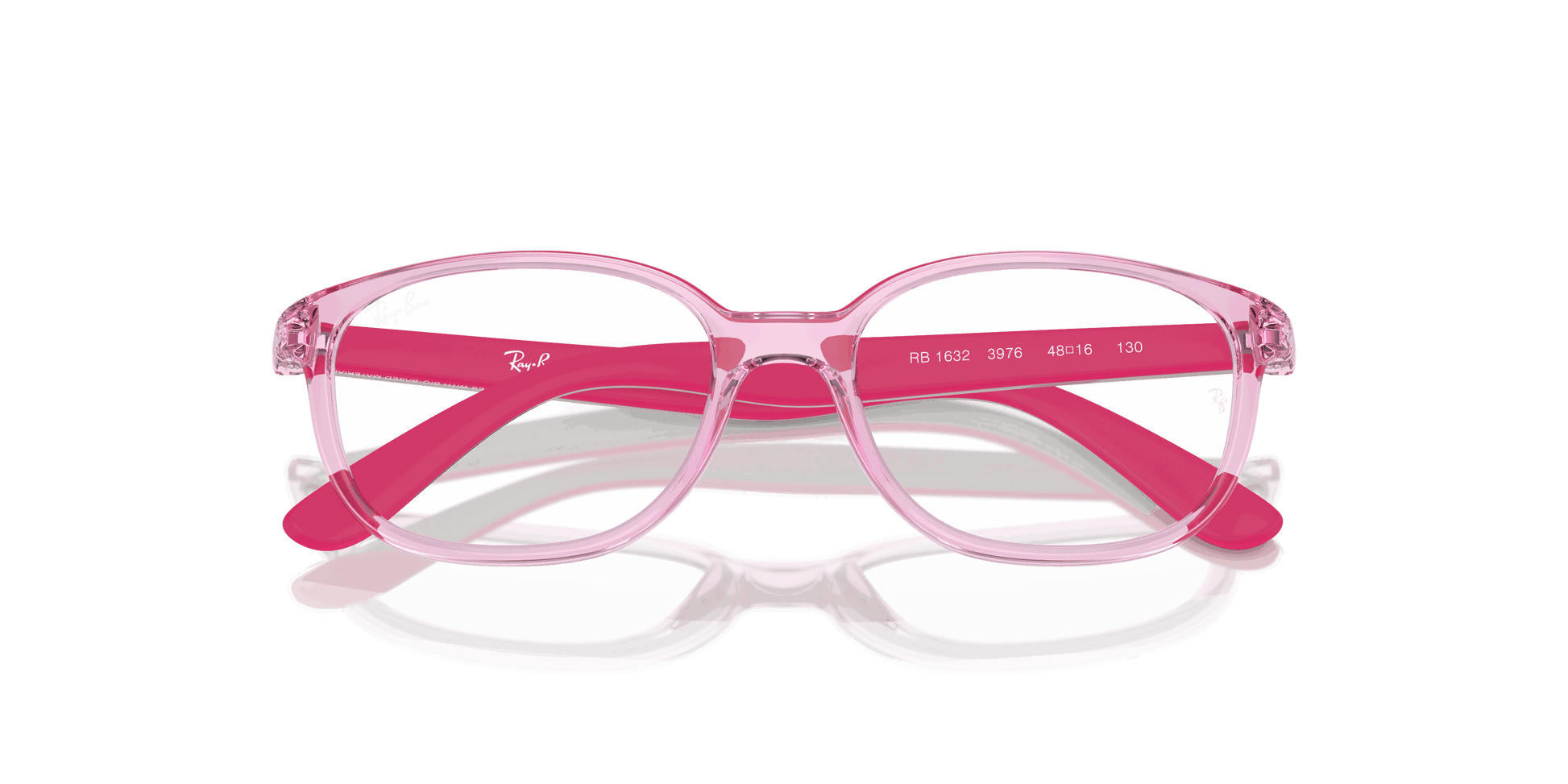 [Clear Lenses, Polished Transparent Pink Frame]