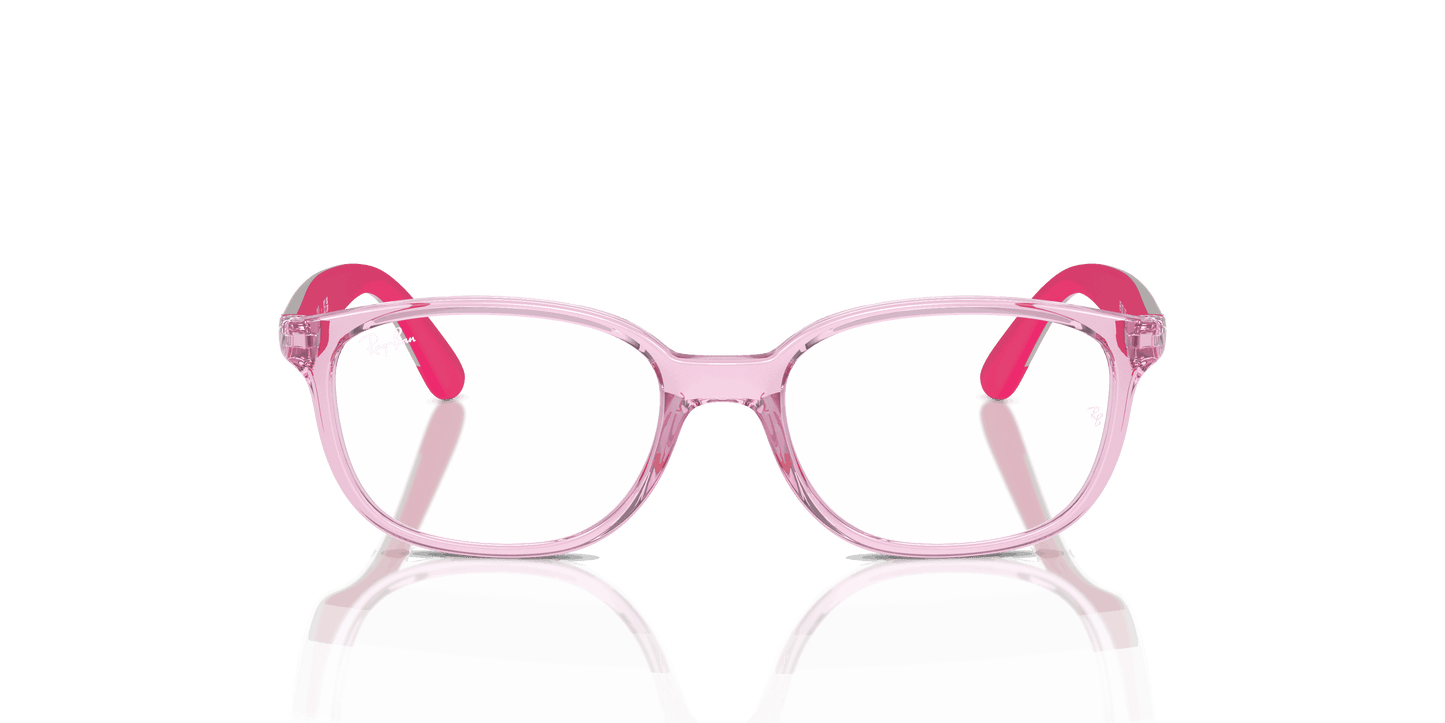 [Clear Lenses, Polished Transparent Pink Frame]