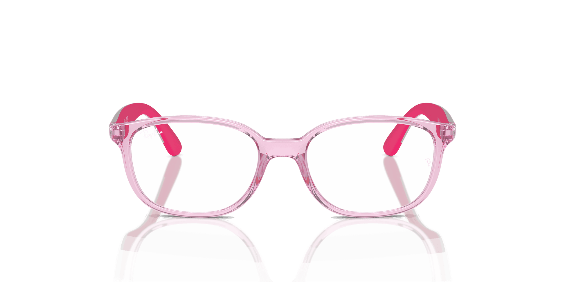 [Clear Lenses, Polished Transparent Pink Frame]