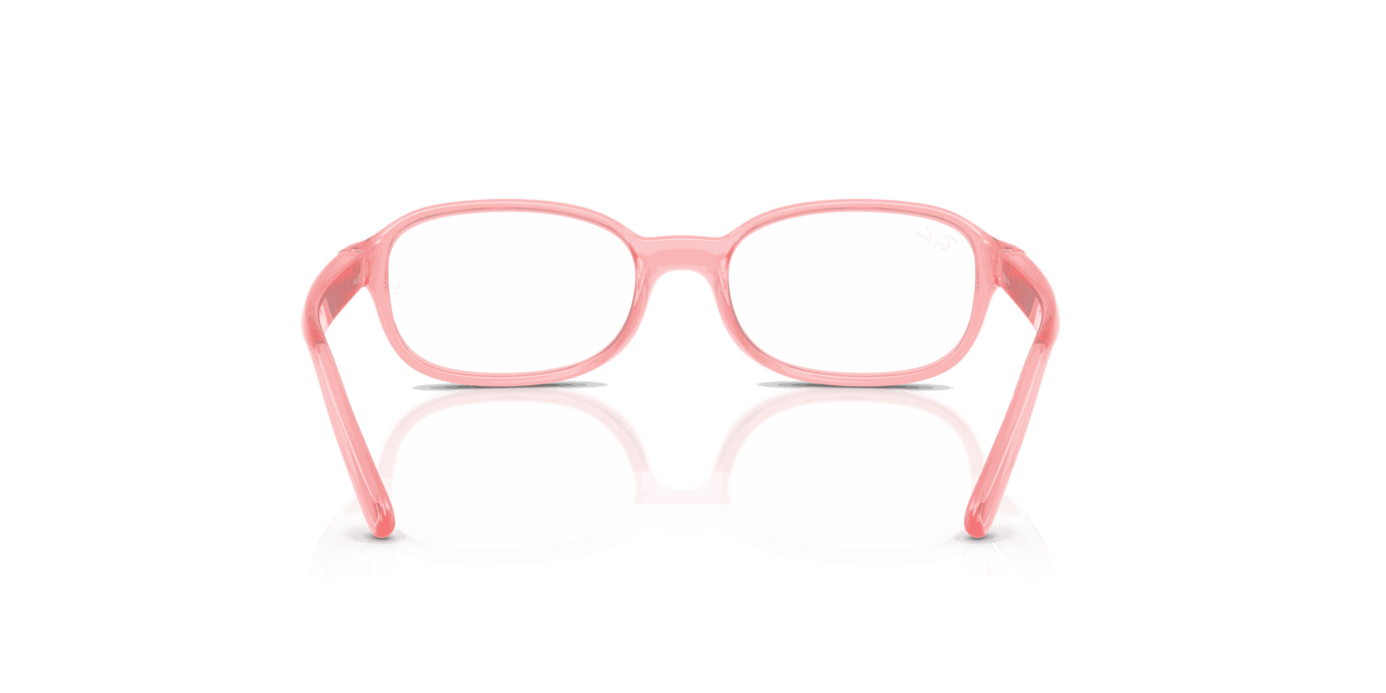 [Clear Lenses, Polished Transaprent Light Pink Frame]
