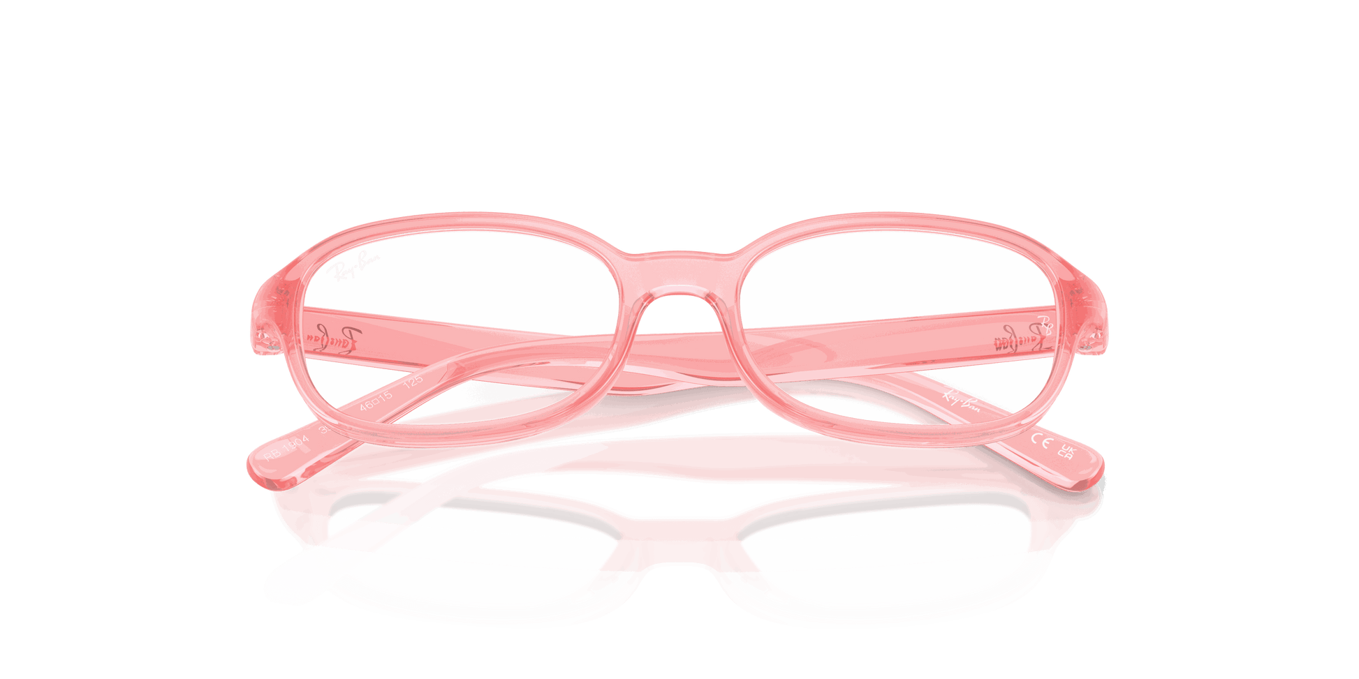 [Clear Lenses, Polished Transaprent Light Pink Frame]