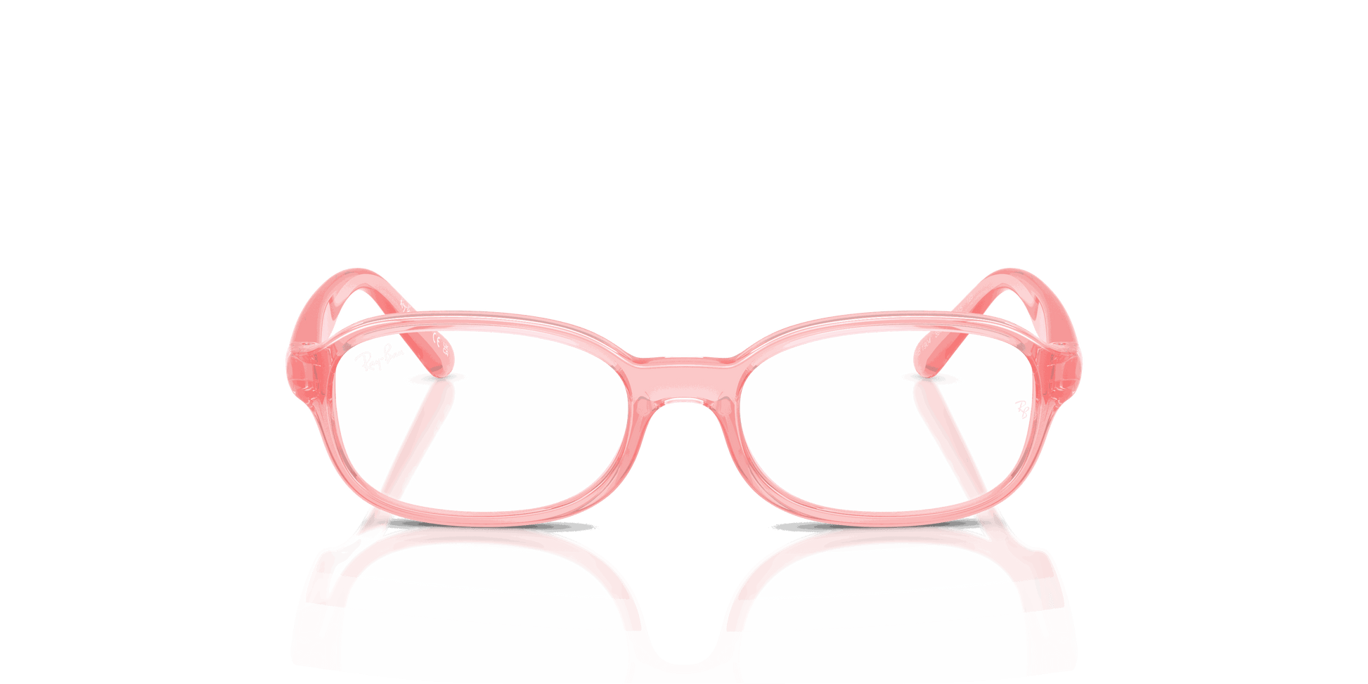 [Clear Lenses, Polished Transaprent Light Pink Frame]