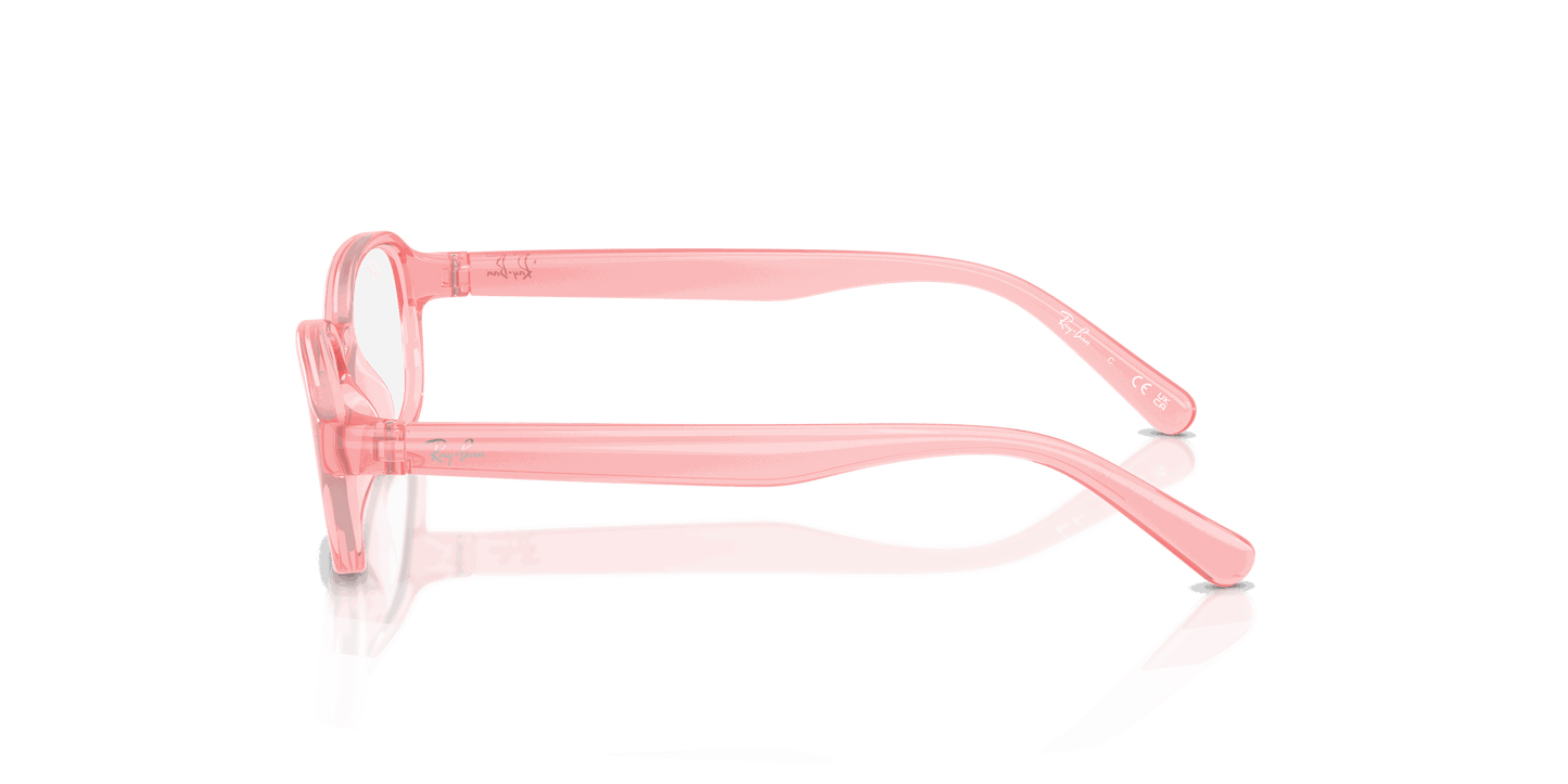 [Clear Lenses, Polished Transaprent Light Pink Frame]