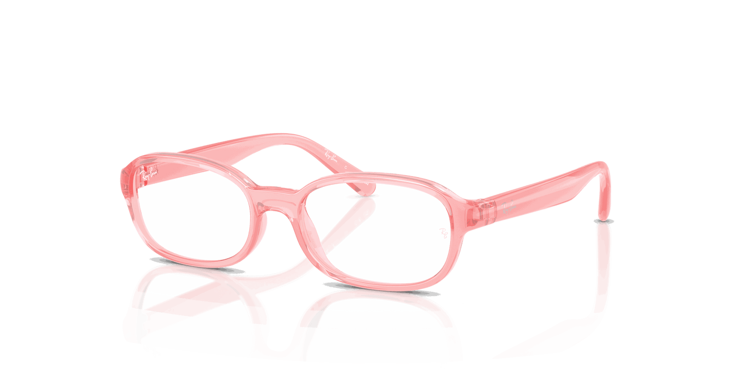 [Clear Lenses, Polished Transaprent Light Pink Frame]