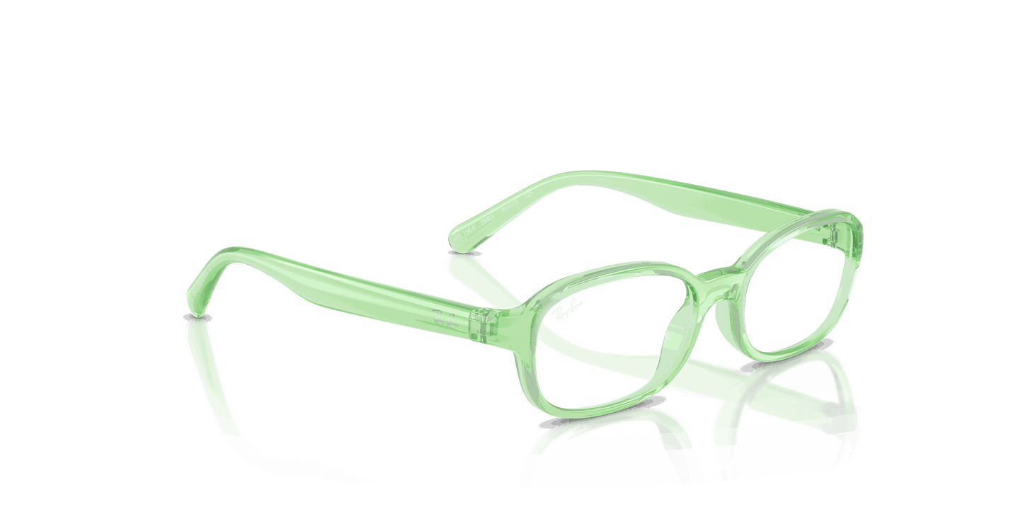 [Clear Lenses, Polished Transparent Green Frame]