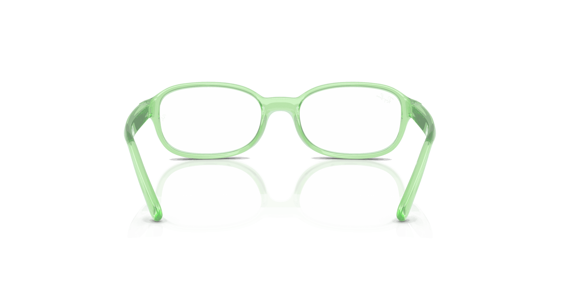 [Clear Lenses, Polished Transparent Green Frame]