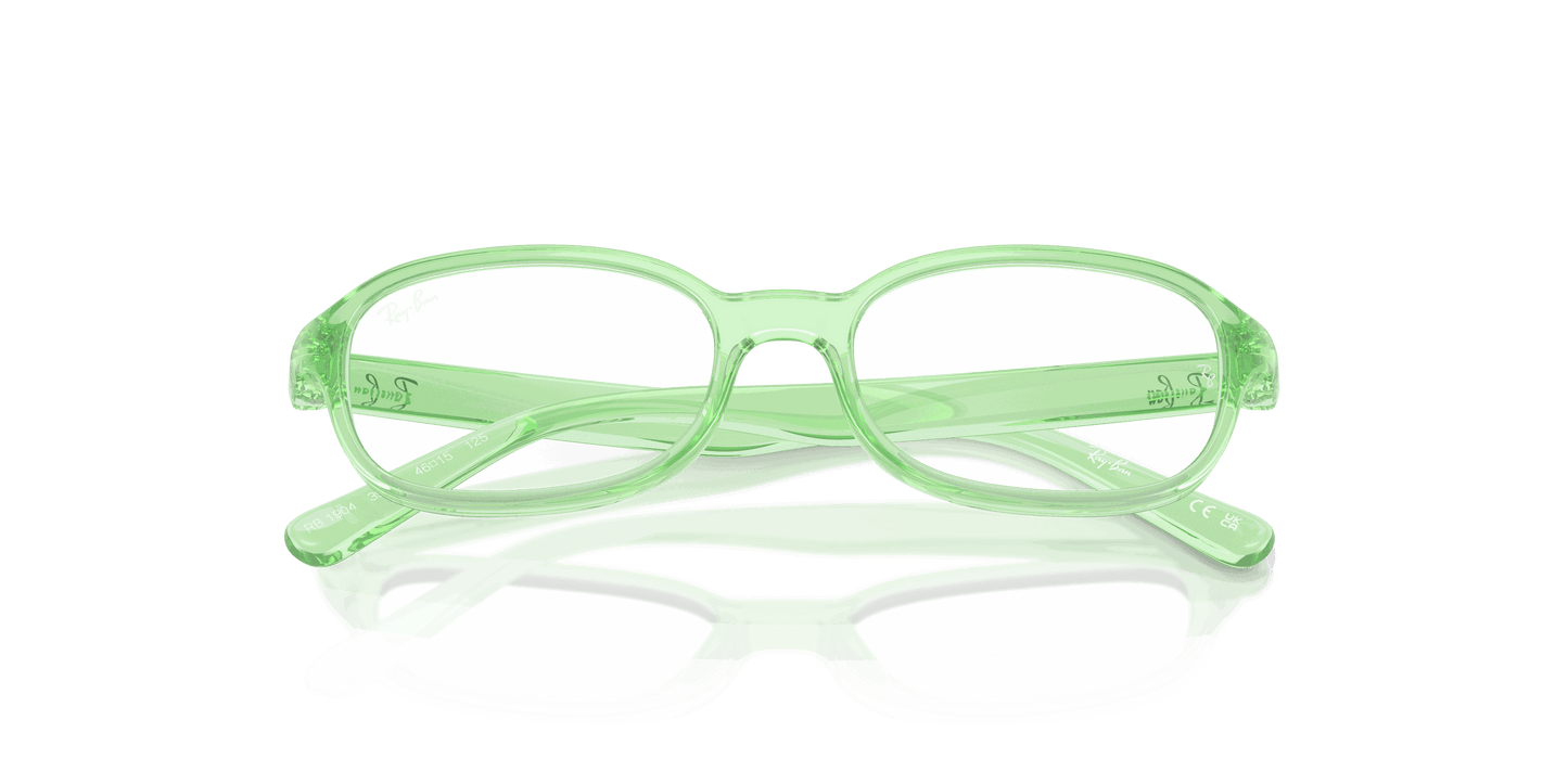 [Clear Lenses, Polished Transparent Green Frame]