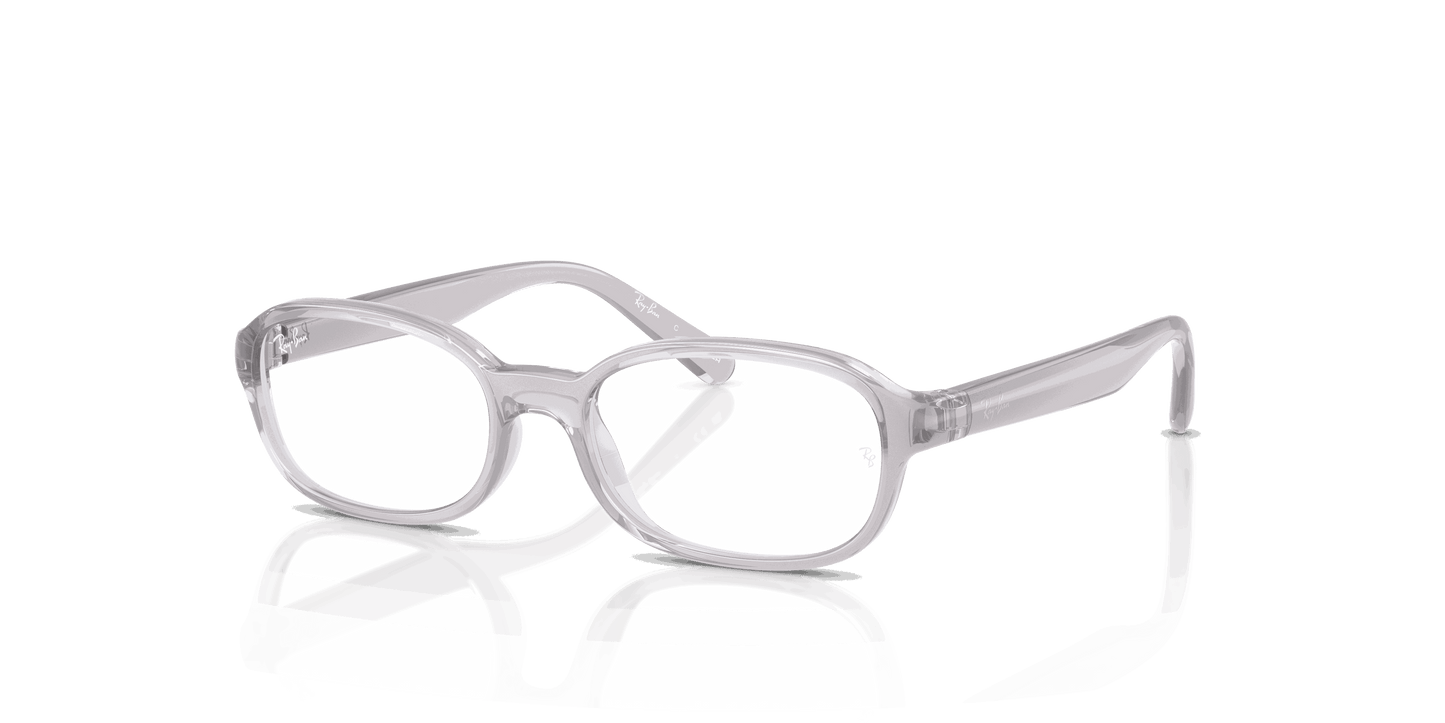 [Clear Lenses, Polished Transparent Grey Frame]