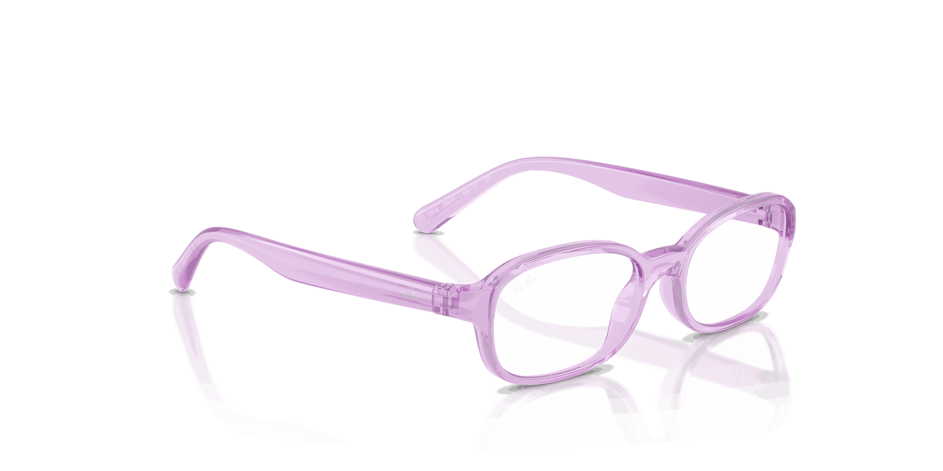 [Clear Lenses, Polished Transparent Violet Frame]