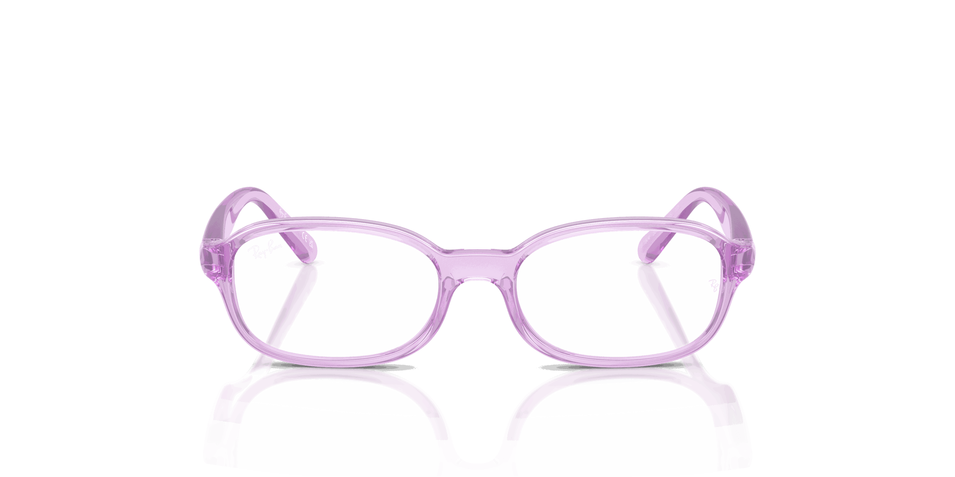 [Clear Lenses, Polished Transparent Violet Frame]