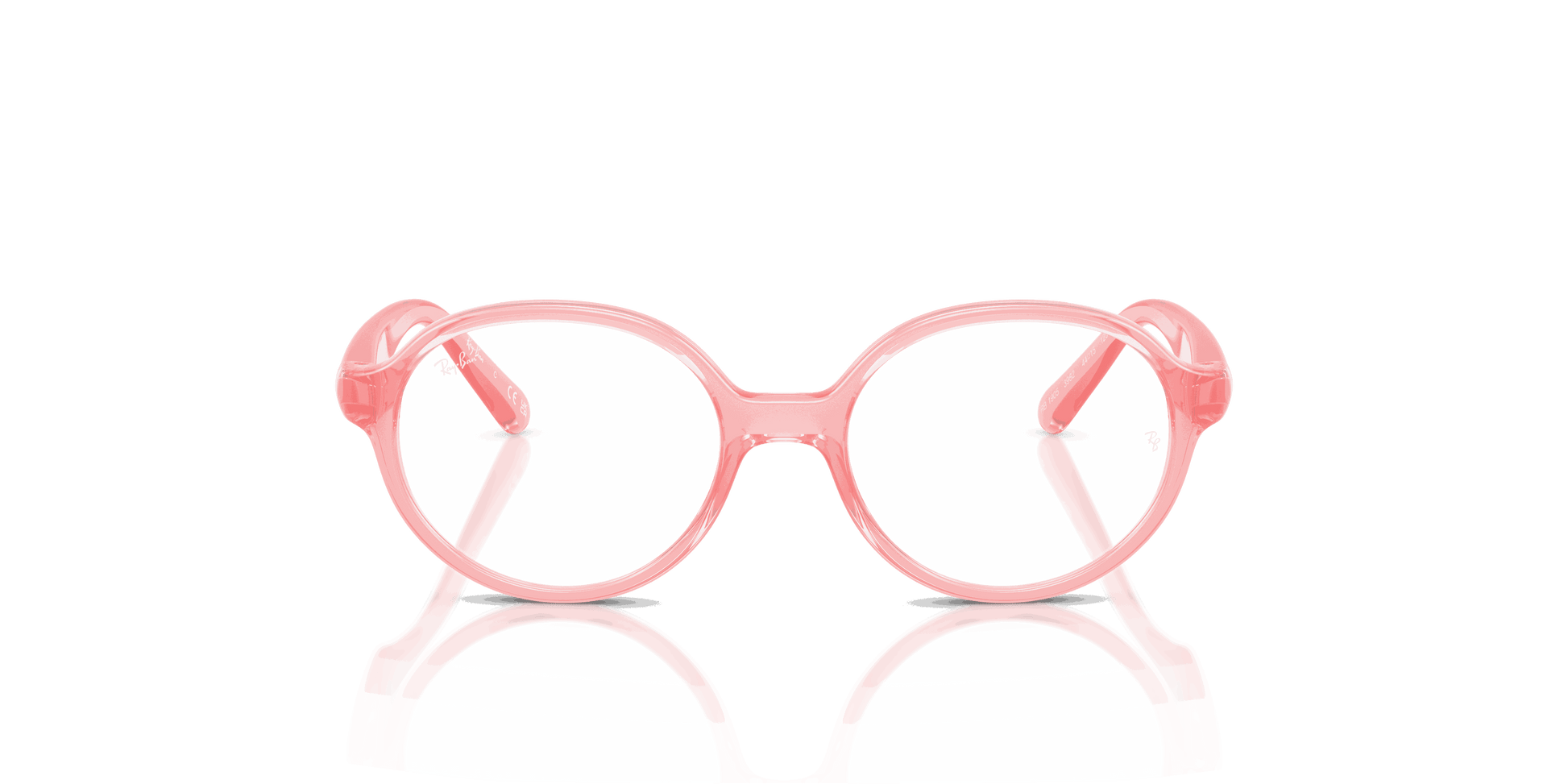 [Clear Lenses, Polished Transparent Light Pink Frame]