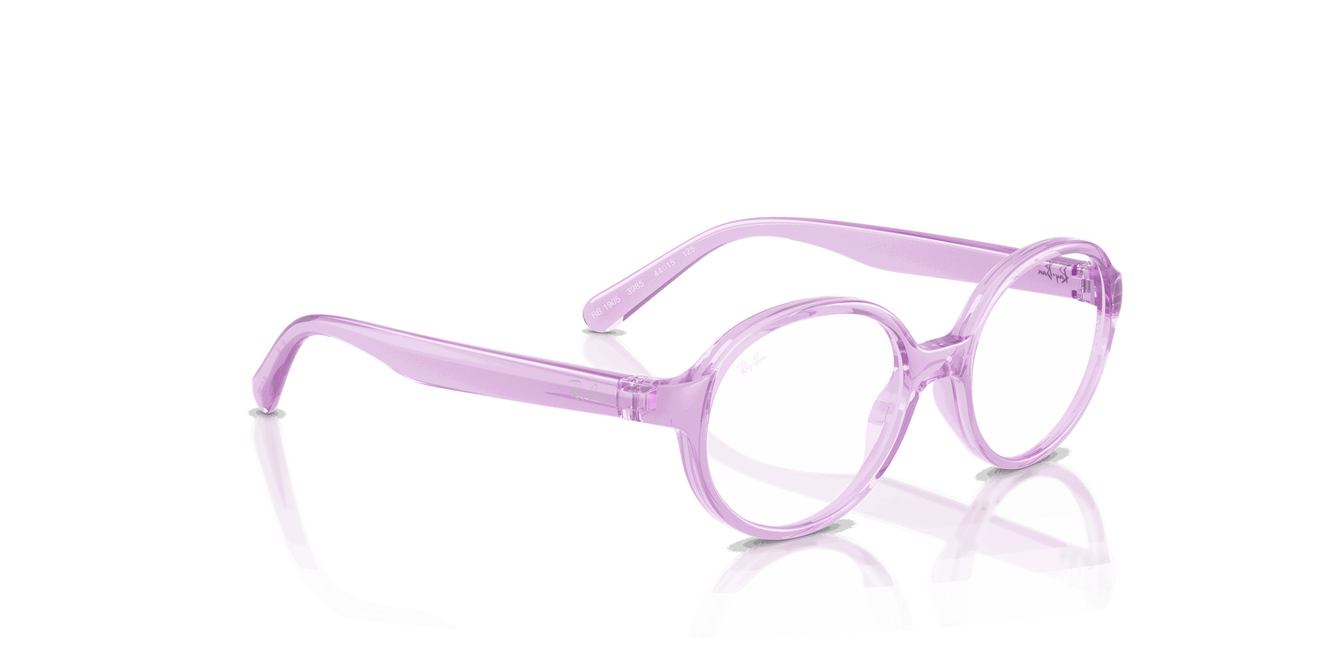 [Clear Lenses, Polished Transparent Violet Frame]