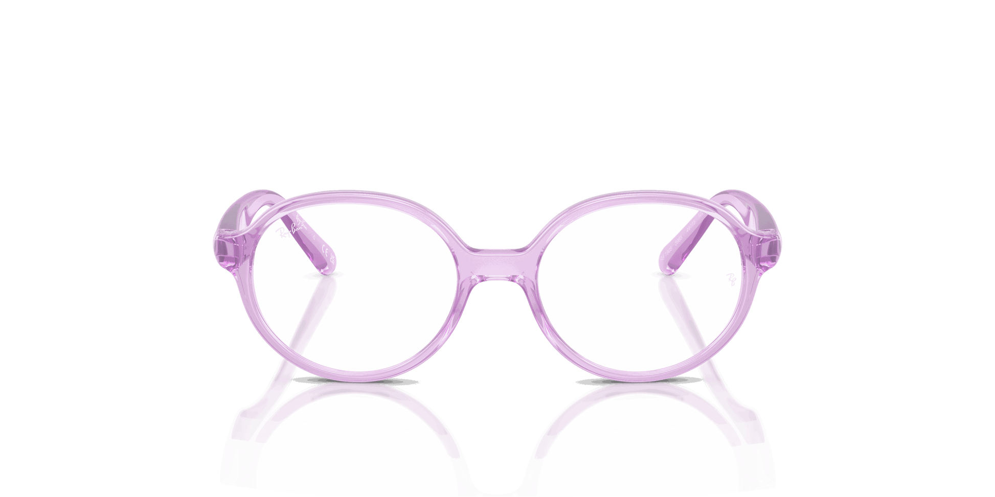 [Clear Lenses, Polished Transparent Violet Frame]