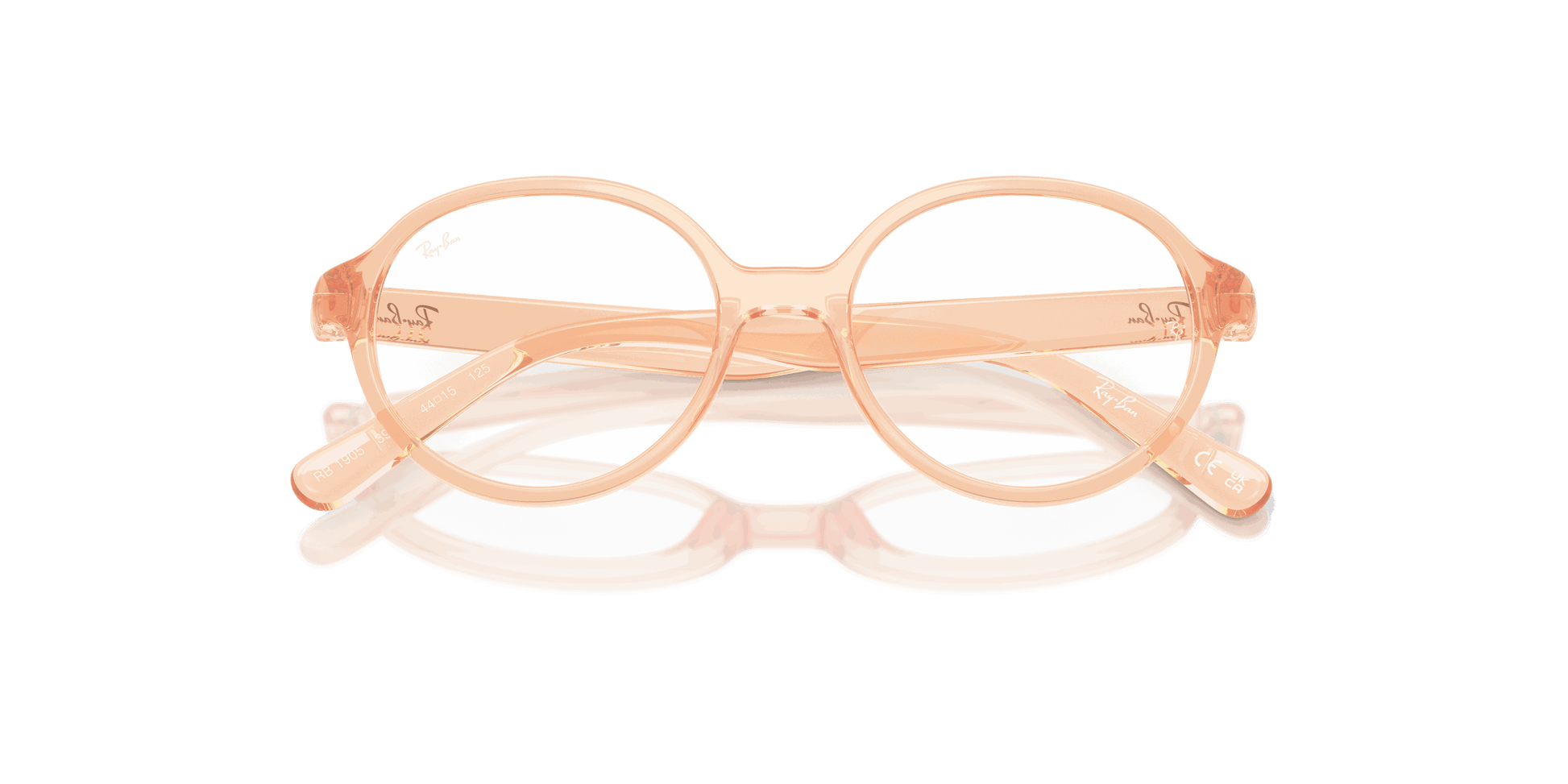 [Clear Lenses, Polished Transparent Orange Frame]