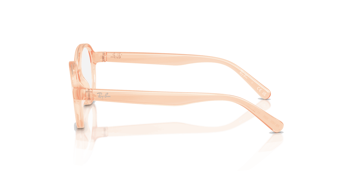 [Clear Lenses, Polished Transparent Orange Frame]