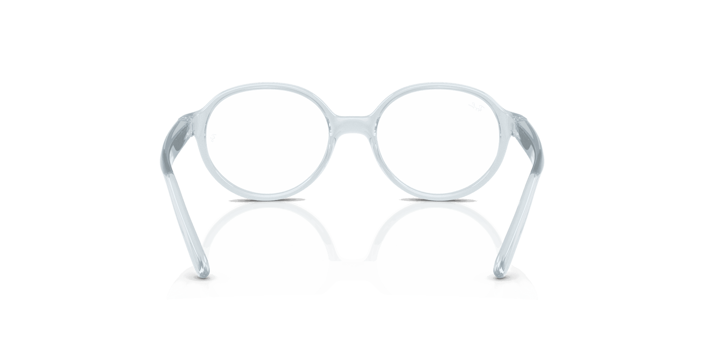 [Clear Lenses, Polished Transparent Light Blue Frame]