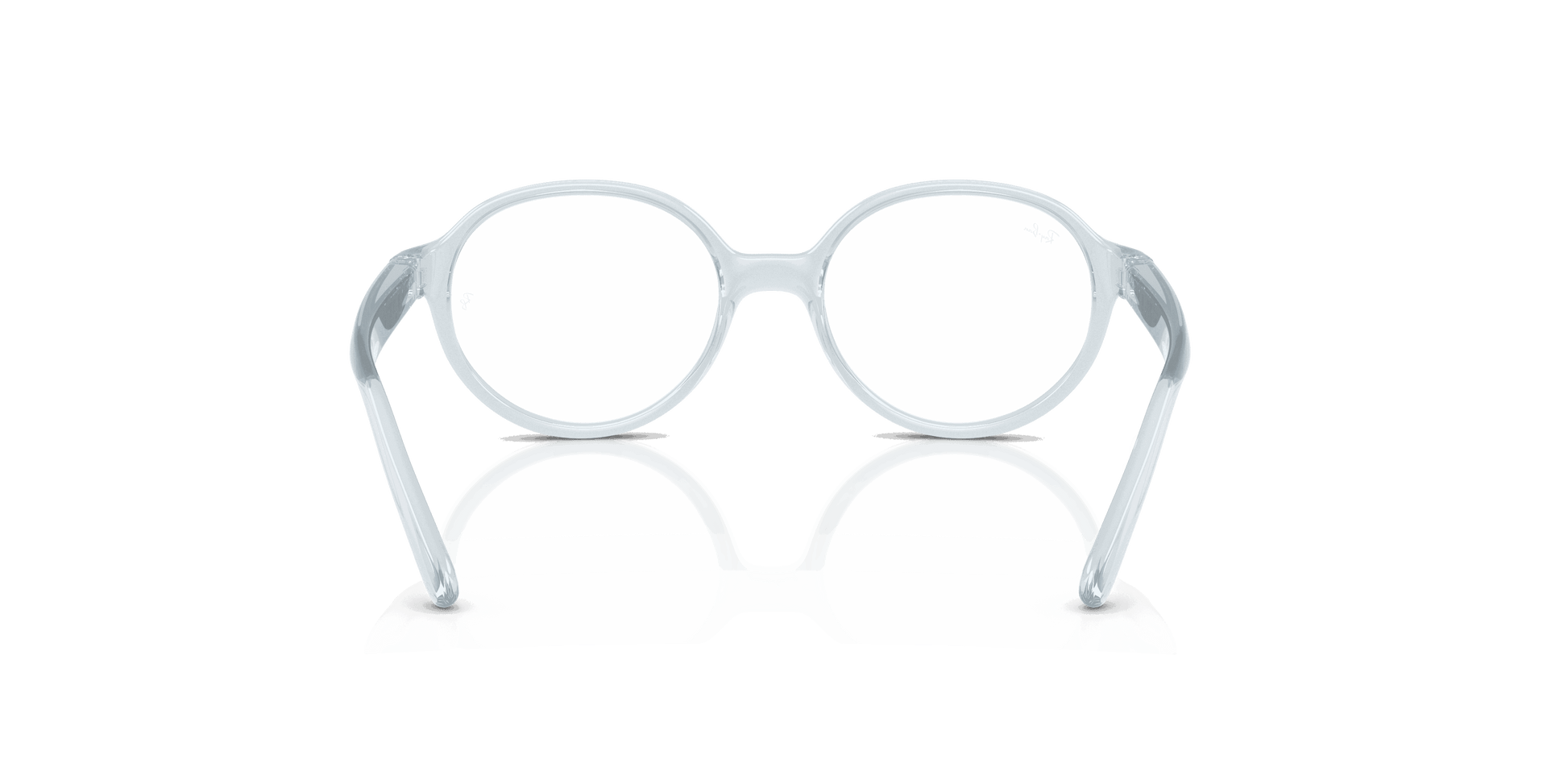 [Clear Lenses, Polished Transparent Light Blue Frame]