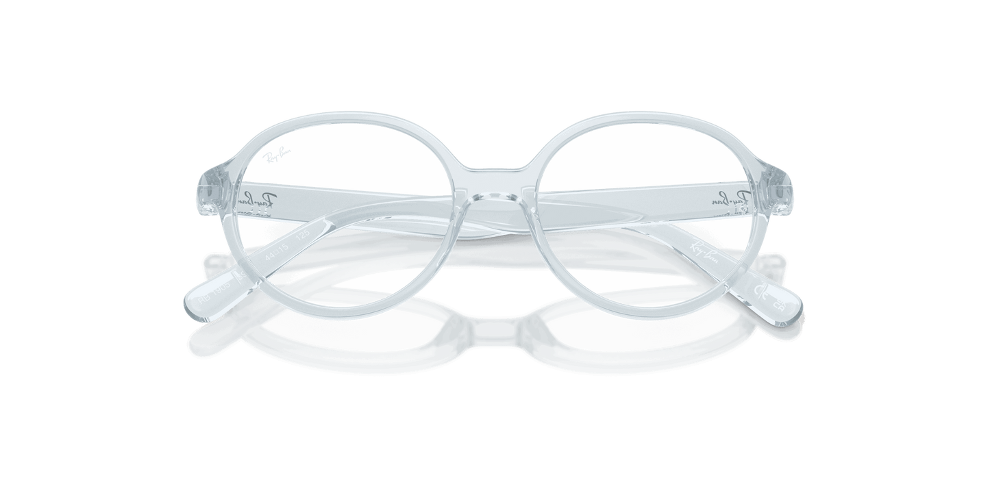 [Clear Lenses, Polished Transparent Light Blue Frame]