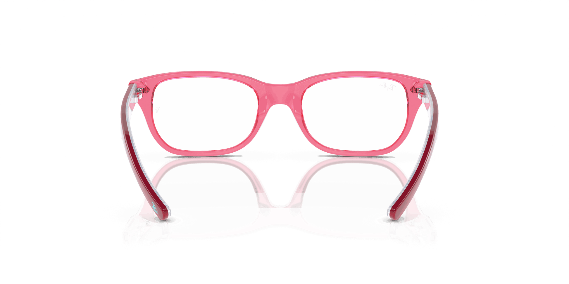[Demo Lens Lenses, Polished Transparent Pink Frame]