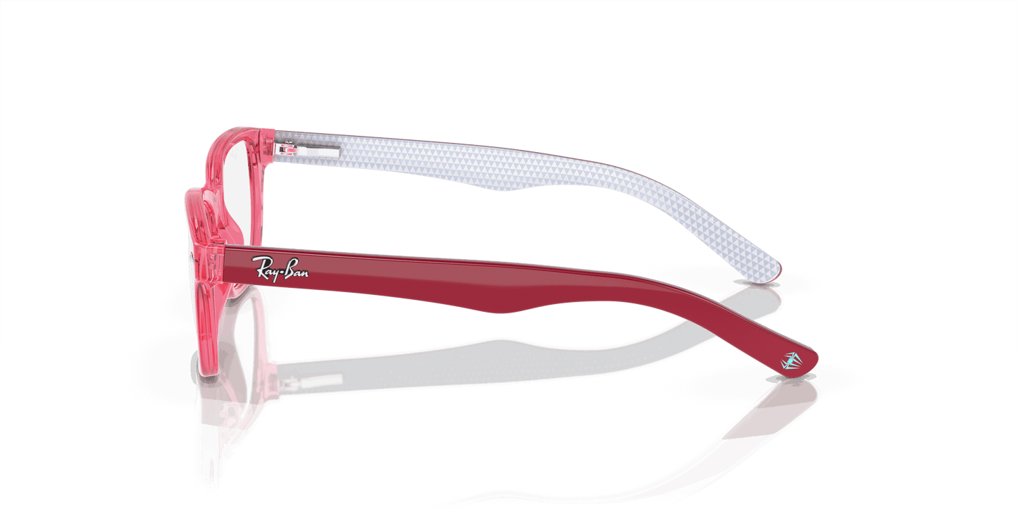 [Demo Lens Lenses, Polished Transparent Pink Frame]