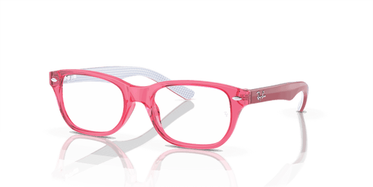 [Demo Lens Lenses, Polished Transparent Pink Frame]