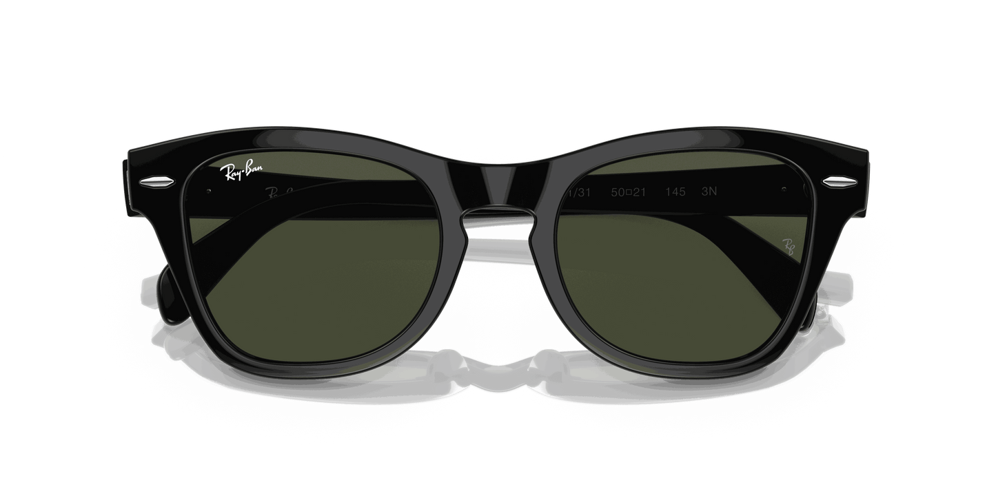 [Green Lenses, Polished Black Frame]