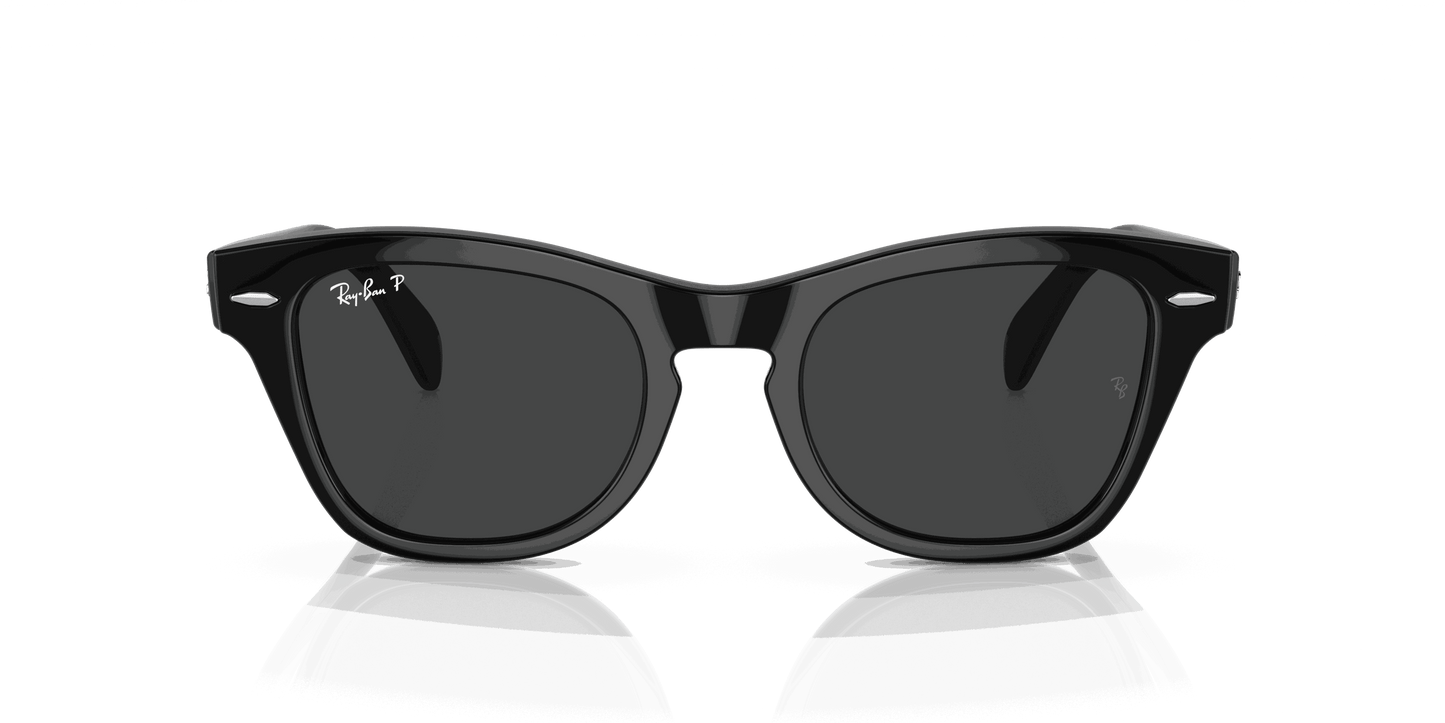 [Black Lenses, Polished Black Frame]