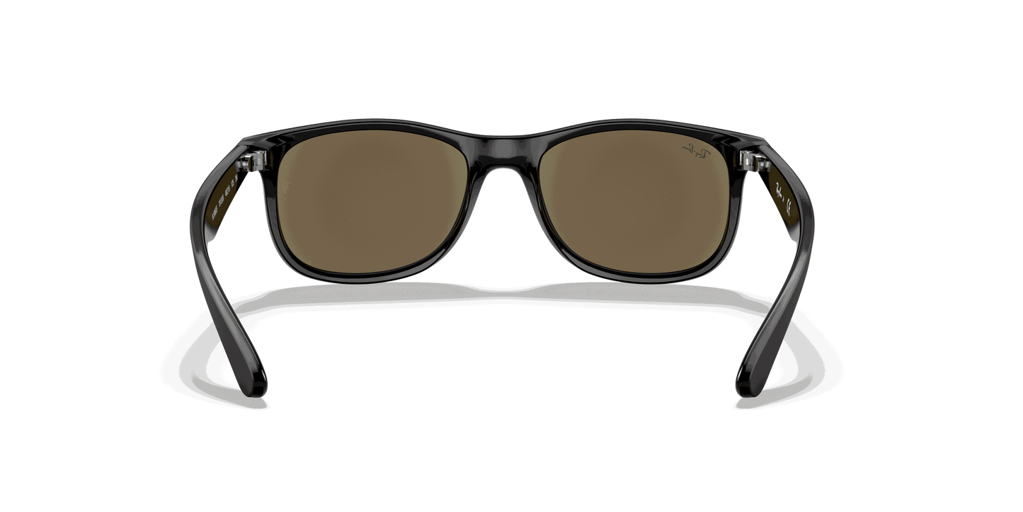 [Blue Flash Lenses, Matte Black Frame]