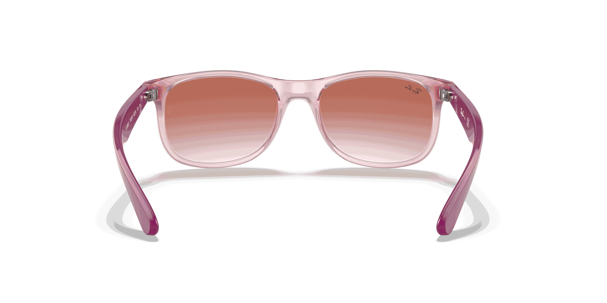 [Clear Red Lenses, Polished Transparent Pink Frame]