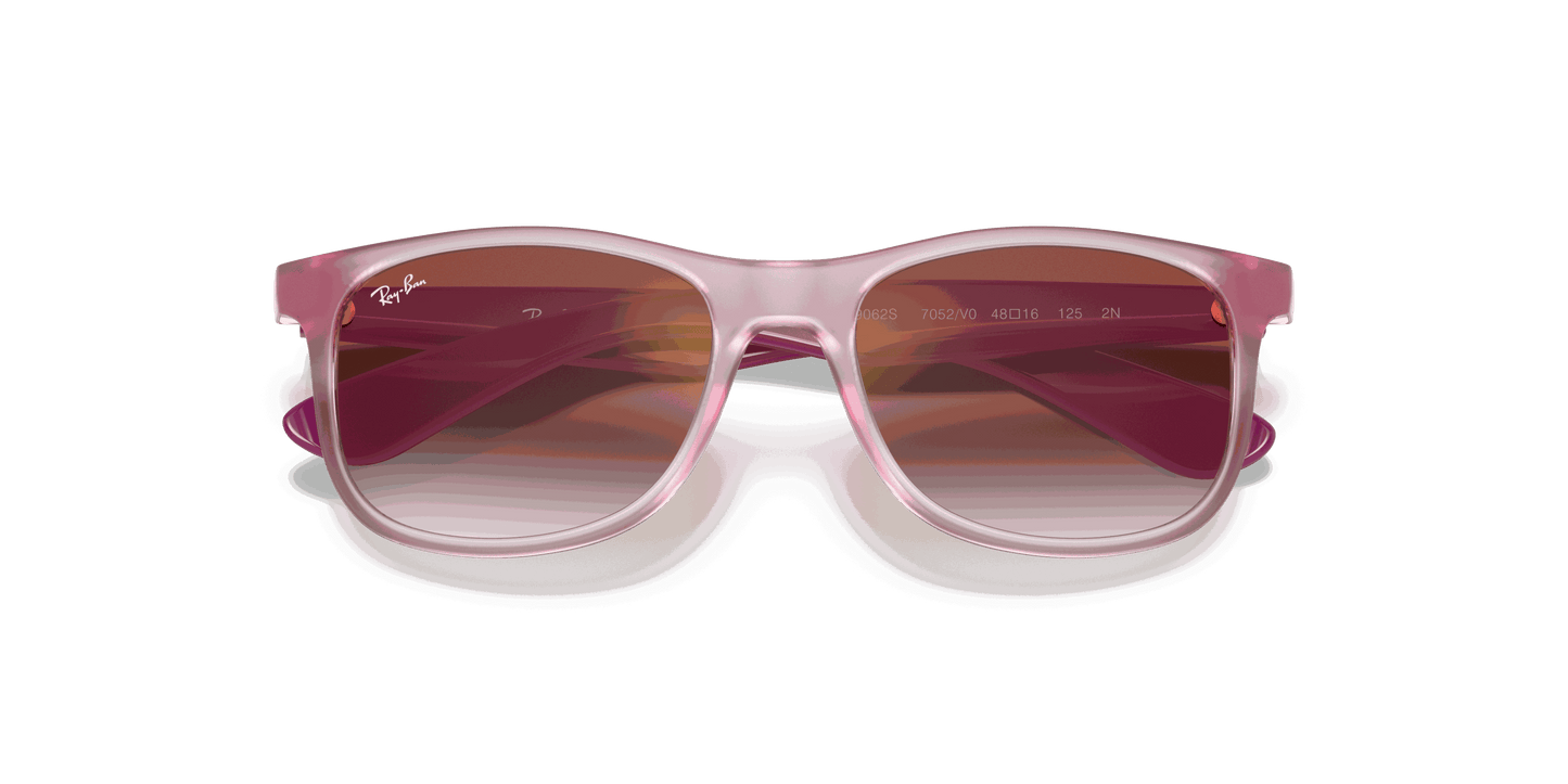 [Clear Red Lenses, Polished Transparent Pink Frame]