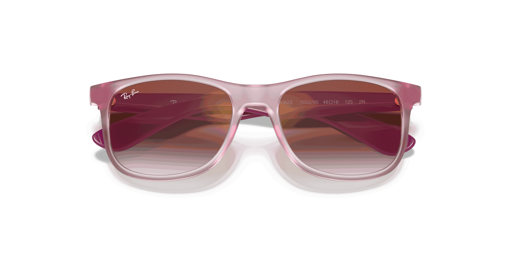 [Clear Red Lenses, Polished Transparent Pink Frame]