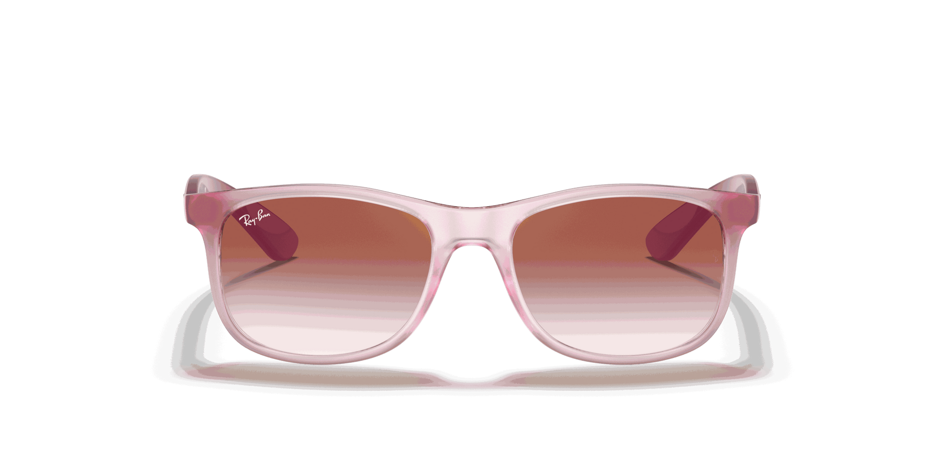 [Clear Red Lenses, Polished Transparent Pink Frame]